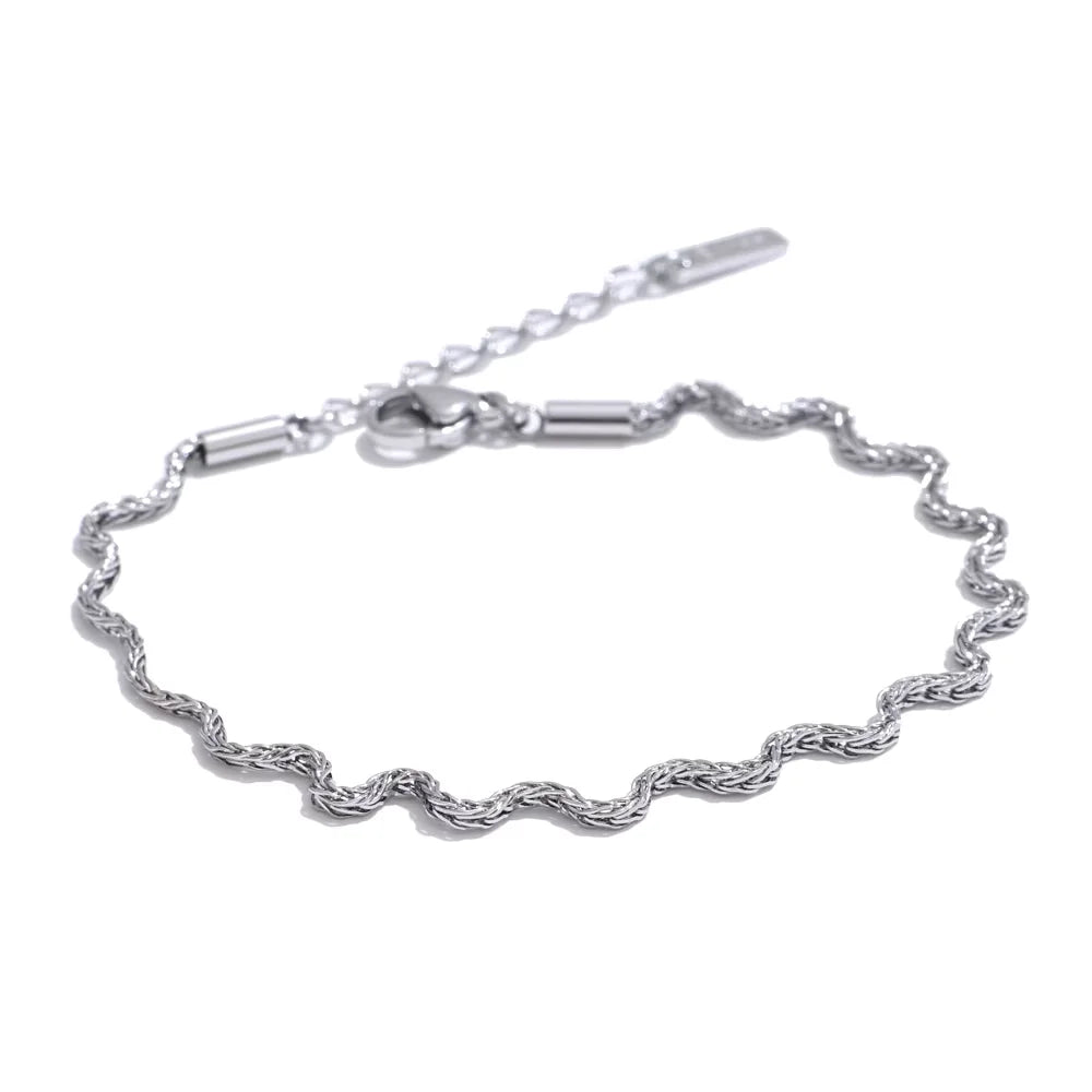 2025 Arrivals Stainless Steel New Chain Chic Quality Necklace for Women Fashion Waterproof PVD Plated Collar Jewelry Gift