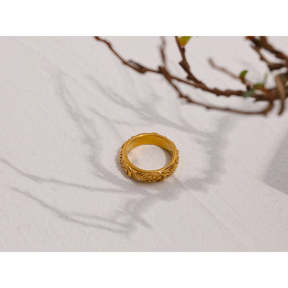 Sun Star Moon Ring Stainless Steel Jewelry Stylish Metal Celestial Women Ring joyería acero inoxidable mujer Gift New
