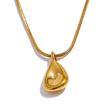 Waterproof 316l Stainless Steel Geometric Pendants for Necklace 18K Gold Plated Minimalist Fashion Unisex Jewelry Bijoux