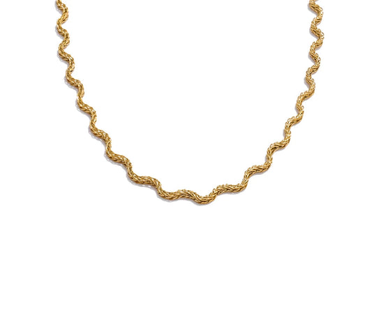 2025 Arrivals Stainless Steel New Chain Chic Quality Necklace for Women Fashion Waterproof PVD Plated Collar Jewelry Gift