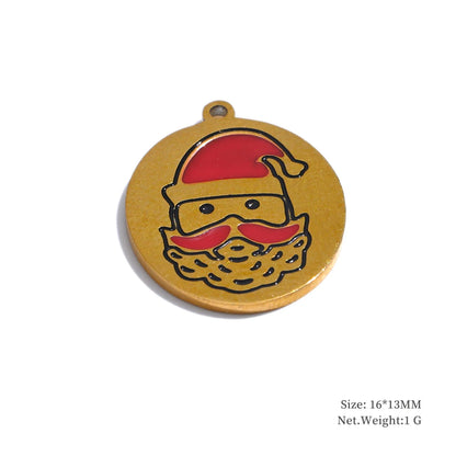 Arrival 316L Stainless Steel Christmas Gift DIY Accessories Making Necklace Bracelet Earring 18K Gold Color Plated