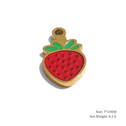 Arrival 316L Stainless Steel Christmas Gift DIY Accessories Making Necklace Bracelet Earring 18K Gold Color Plated