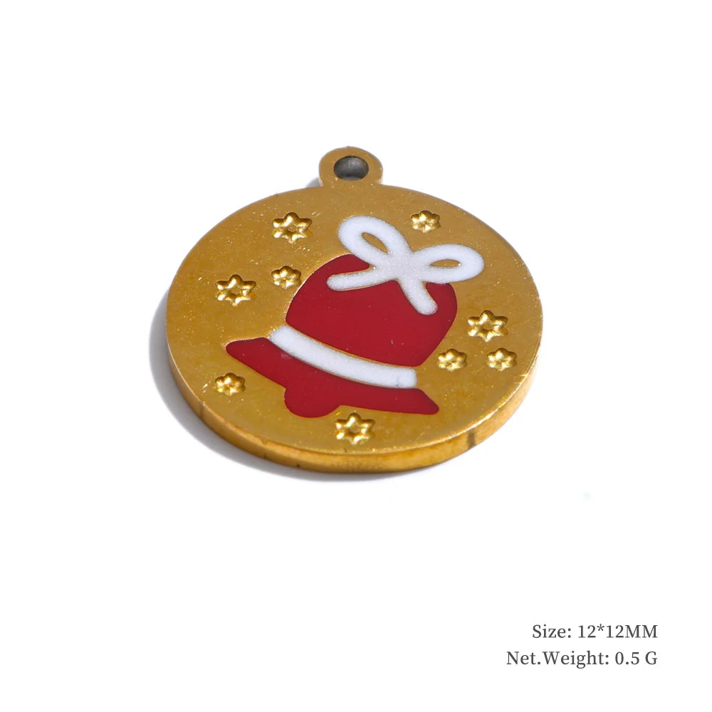 Arrival 316L Stainless Steel Christmas Gift DIY Accessories Making Necklace Bracelet Earring 18K Gold Color Plated