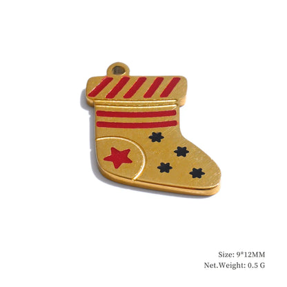 Arrival 316L Stainless Steel Christmas Gift DIY Accessories Making Necklace Bracelet Earring 18K Gold Color Plated