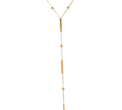 Thin Chic 316L Stainless Steel Long Chain Exquisite Necklace for Women Waterproof Daily Jewelry Bijoux Gift