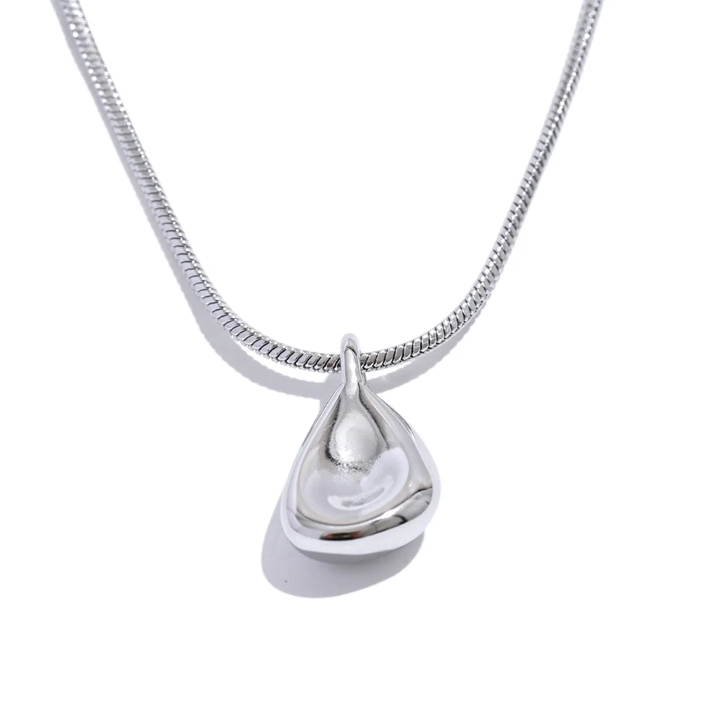 Waterproof 316l Stainless Steel Geometric Pendants for Necklace 18K Gold Plated Minimalist Fashion Unisex Jewelry Bijoux