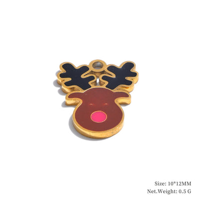 Arrival 316L Stainless Steel Christmas Gift DIY Accessories Making Necklace Bracelet Earring 18K Gold Color Plated