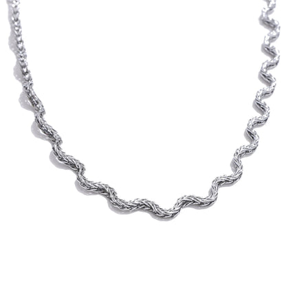 2025 Arrivals Stainless Steel New Chain Chic Quality Necklace for Women Fashion Waterproof PVD Plated Collar Jewelry Gift
