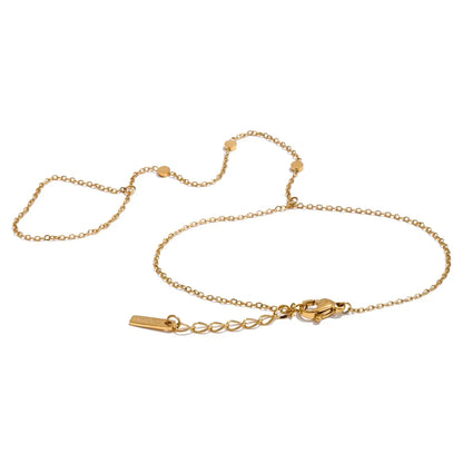 Trendy Stainless Steel Zircon Beads Back of Hand Chain Finger Bracelet Fashion Chic Sexy Jewelry Waterproof Wholesale Gift
