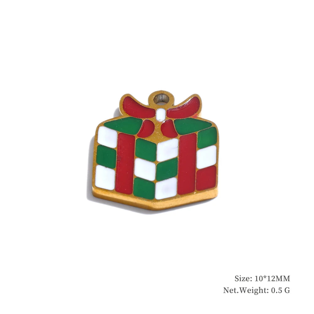 Arrival 316L Stainless Steel Christmas Gift DIY Accessories Making Necklace Bracelet Earring 18K Gold Color Plated