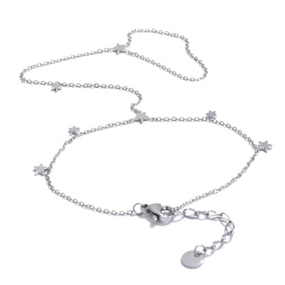 Trendy Stainless Steel Zircon Beads Back of Hand Chain Finger Bracelet Fashion Chic Sexy Jewelry Waterproof Wholesale Gift